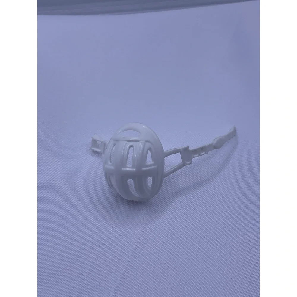 Barbie Doll Bike/Bicycle/Scooter/skateboard White Helmet With Chin‎ Strap